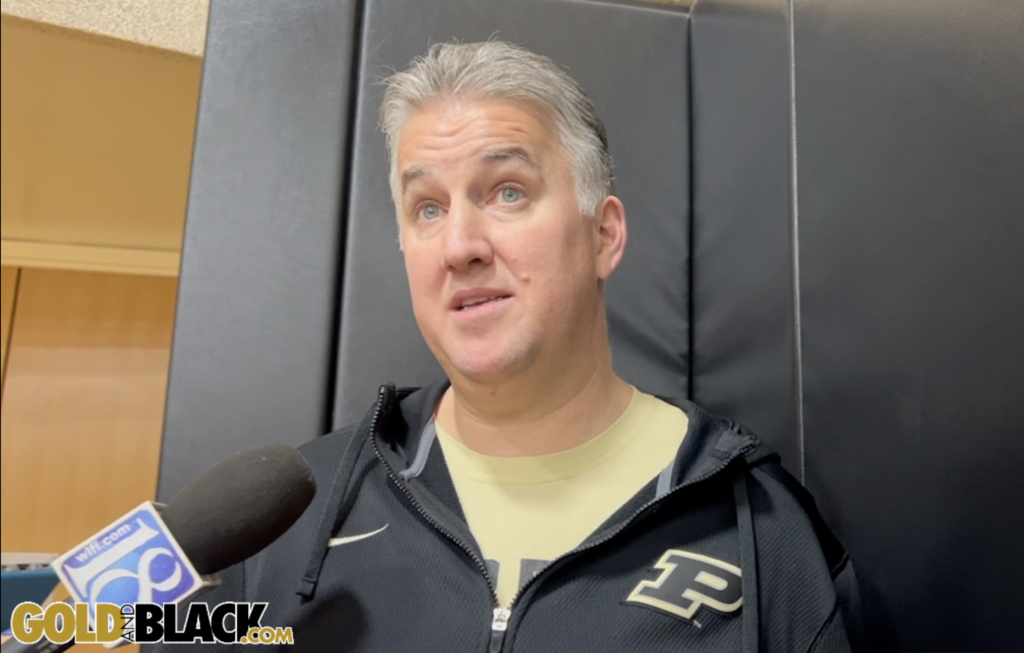 GoldandBlack.com Video: Purdue Coach Matt Painter And Players On Big ...